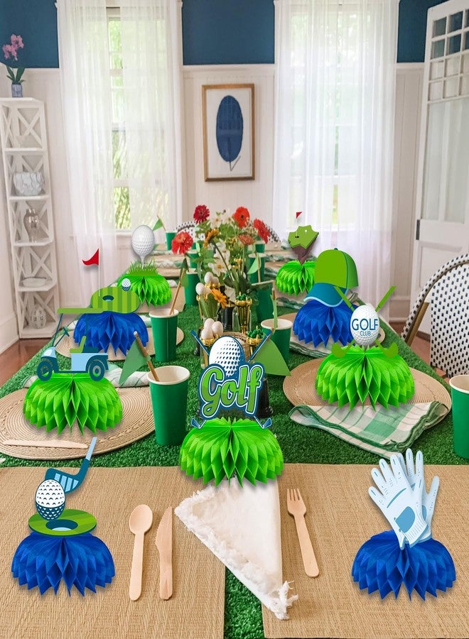 BQK 9 Pcs Golf Centerpieces Golf Party Decorations Golf Table Decorations Golf Birthday Party Decorations Golf Party Supplies - Image 5